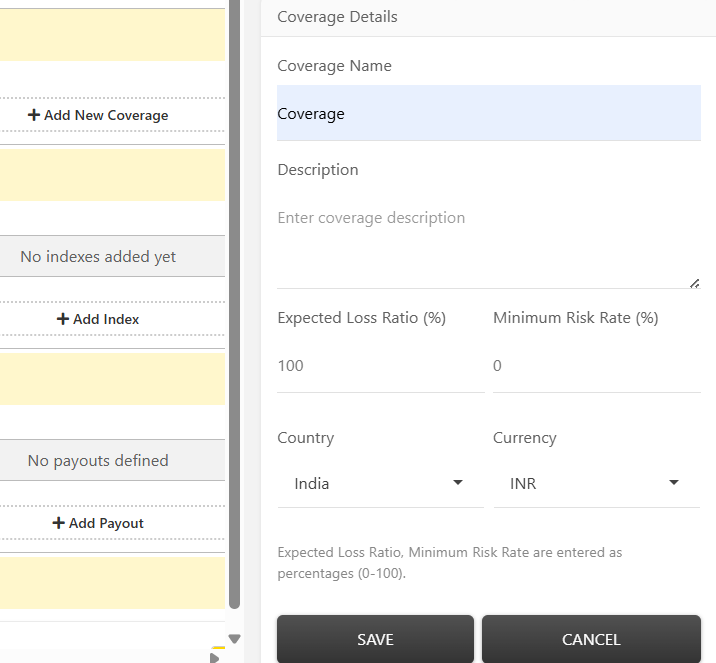 Coverage Configuration