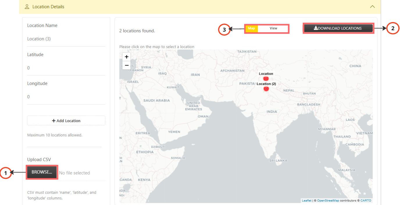 Location Selection
