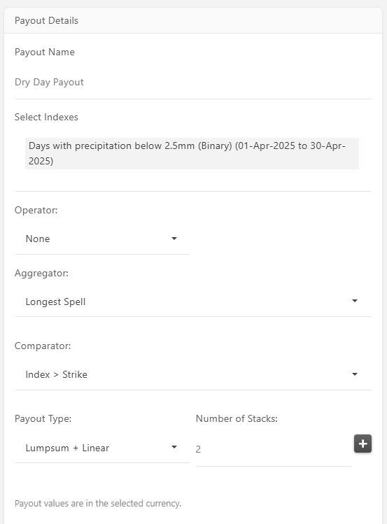 Payout Structure